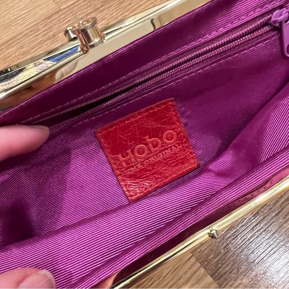 HOBO the Original Geo Print Clutch Leather ‘Lauren’‎ Wallet - Picture 8 of 11